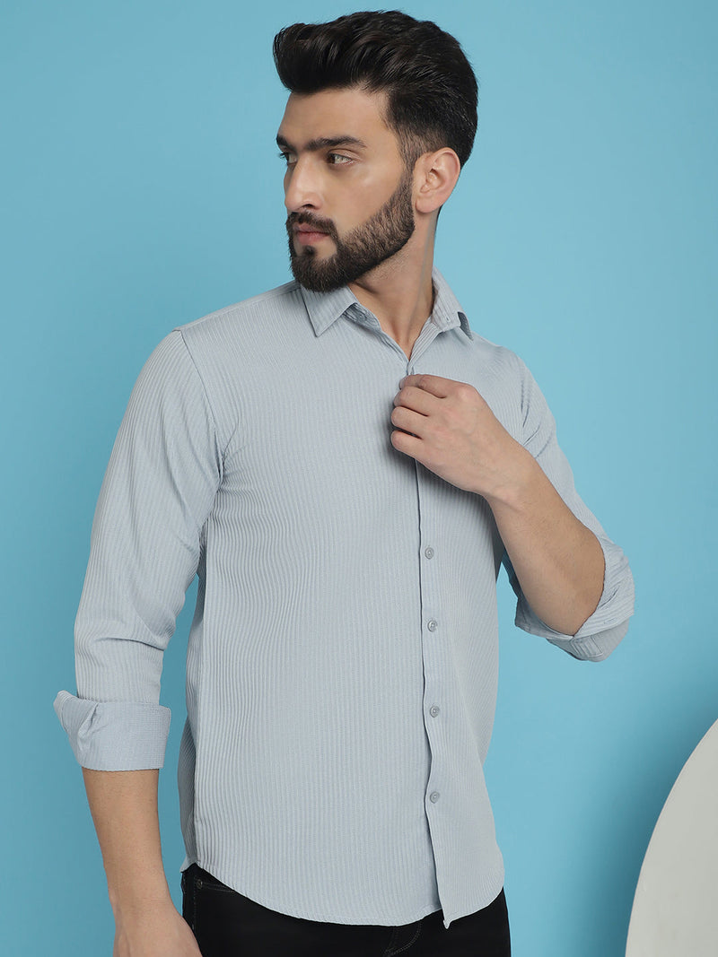 Striped Casual Shirt for Men's