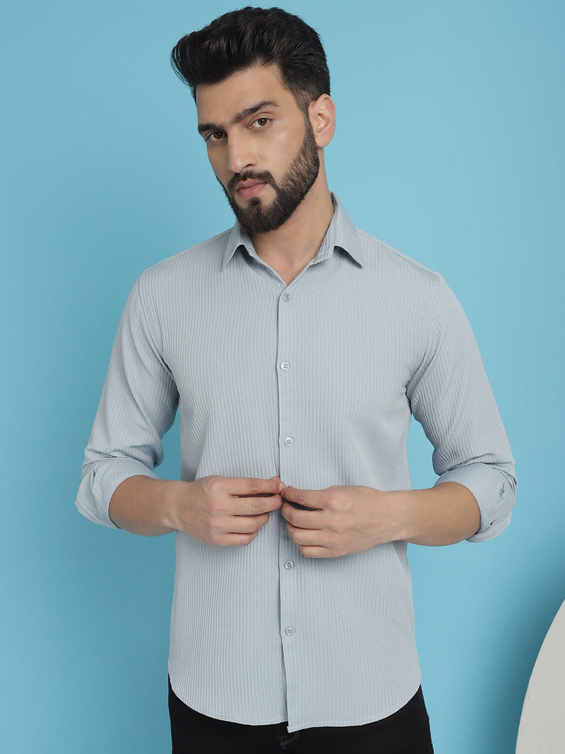 Striped Casual Shirt for Men's