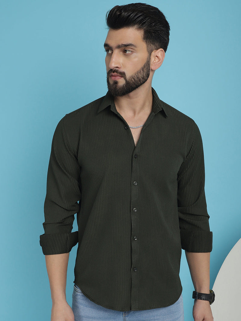 Striped Casual Shirt for Men's