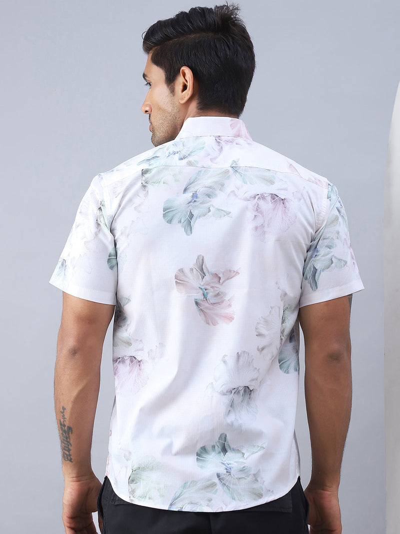 Printed Cotton Casual Shirt For Men