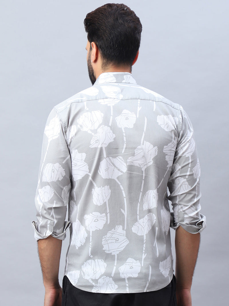 Printed Cotton Casual Shirt For Men