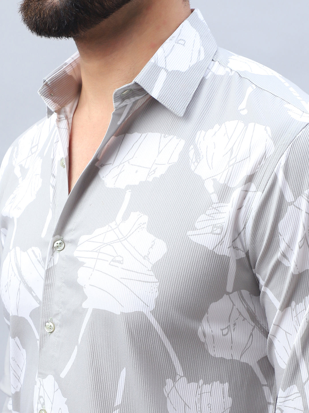 Printed Cotton Casual Shirt For Men