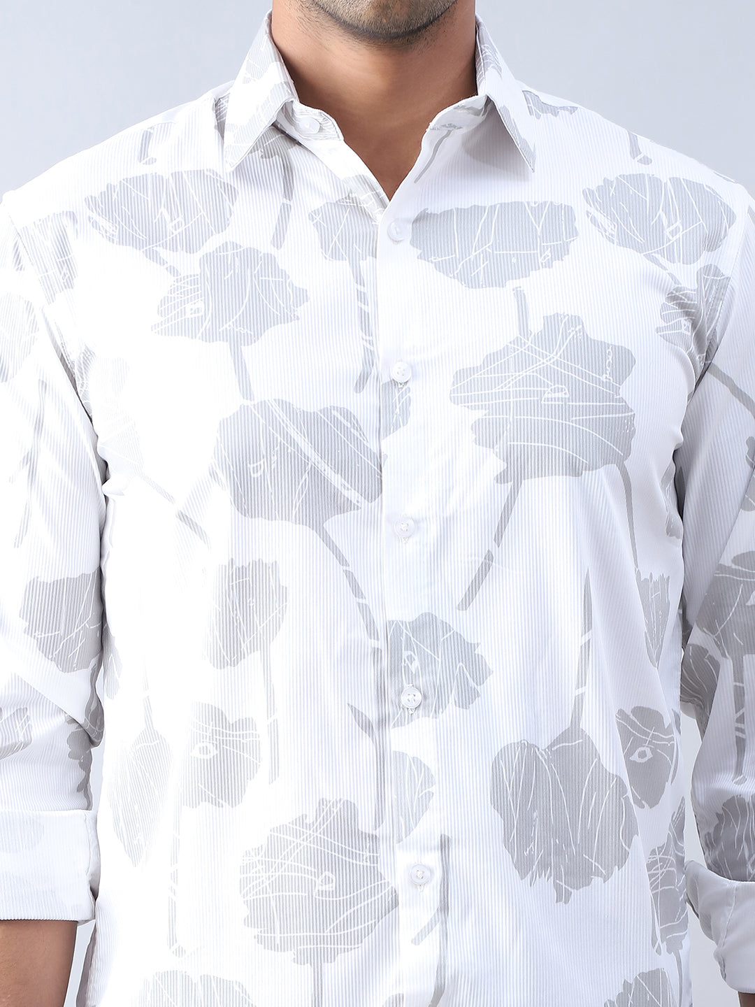 Printed Cotton Casual Shirt For Men