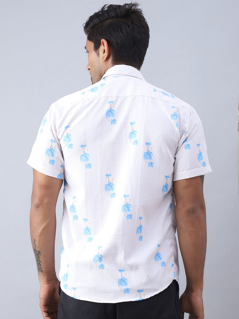 Printed Cotton Casual Shirt For Men