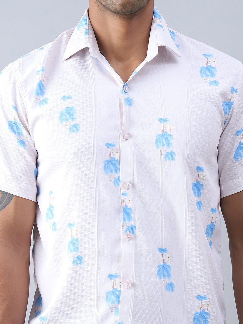 Printed Cotton Casual Shirt For Men