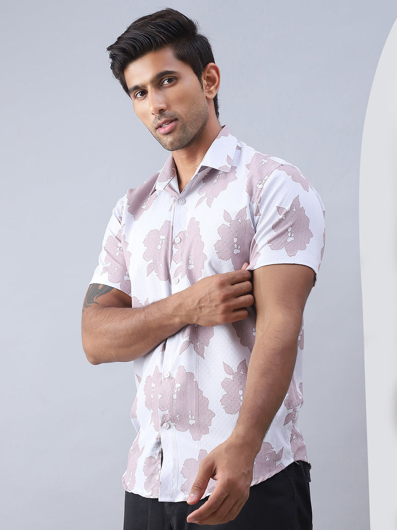 Printed Cotton Casual Shirt For Men