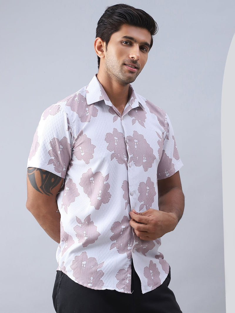 Printed Cotton Casual Shirt For Men