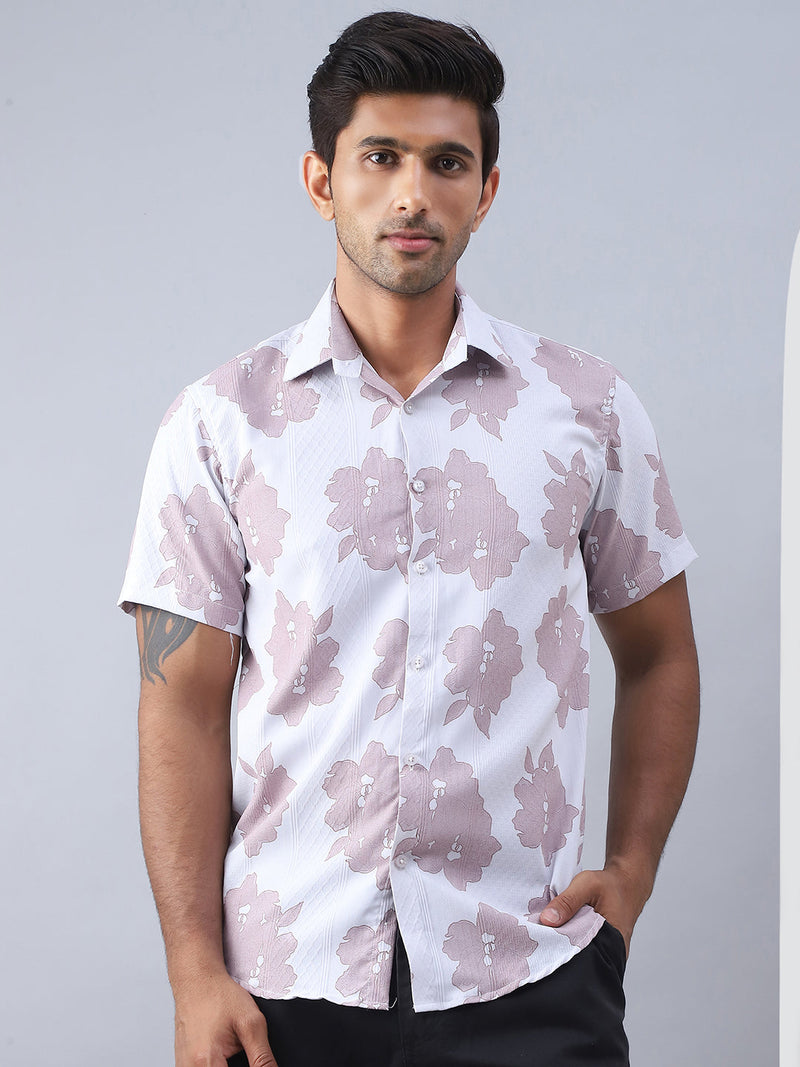 Printed Cotton Casual Shirt For Men