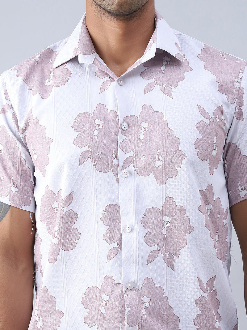 Printed Cotton Casual Shirt For Men