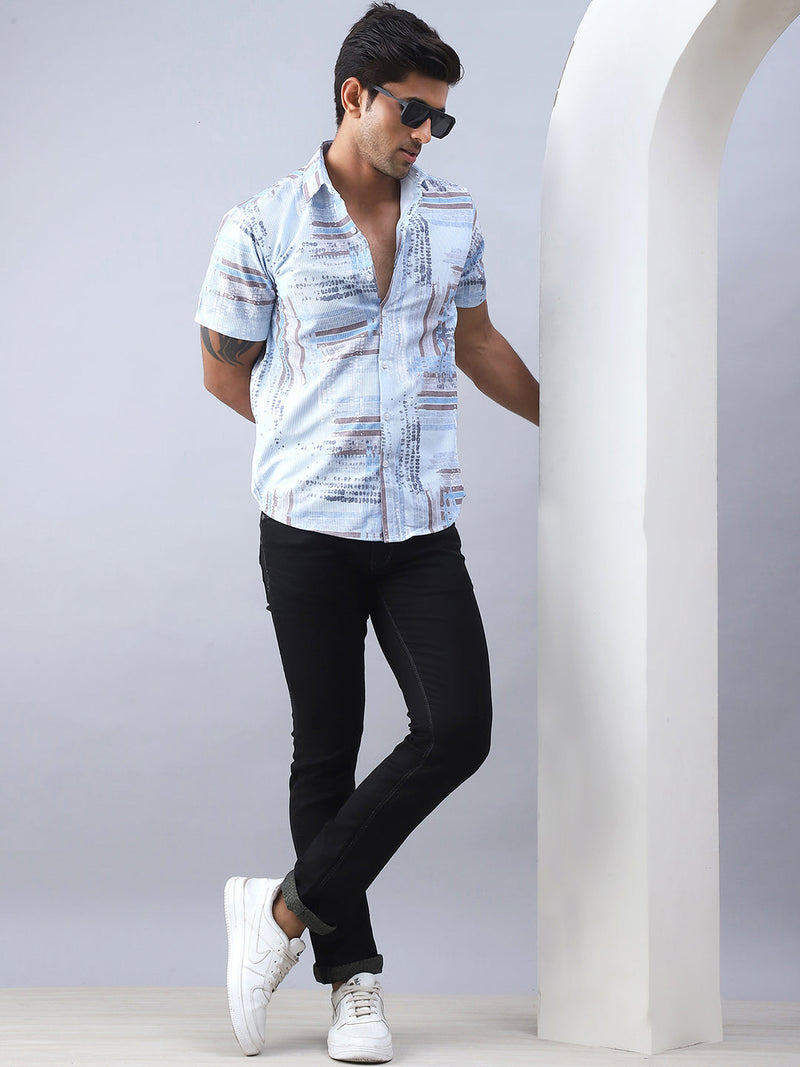 Printed Casual Shirt for Men