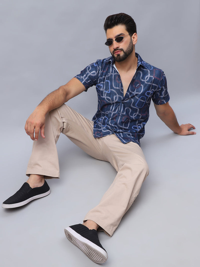 Printed Casual Shirt for Men