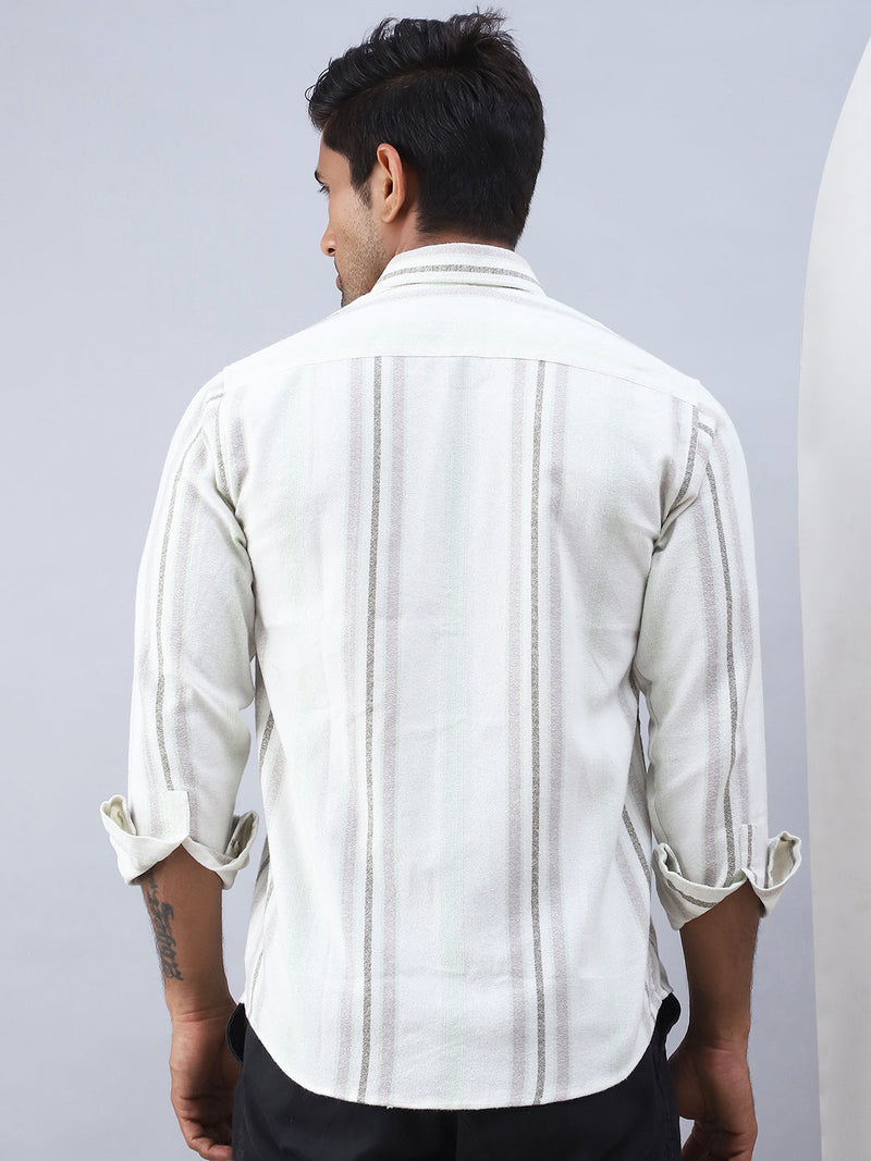 Striped Casual Shirt for Men