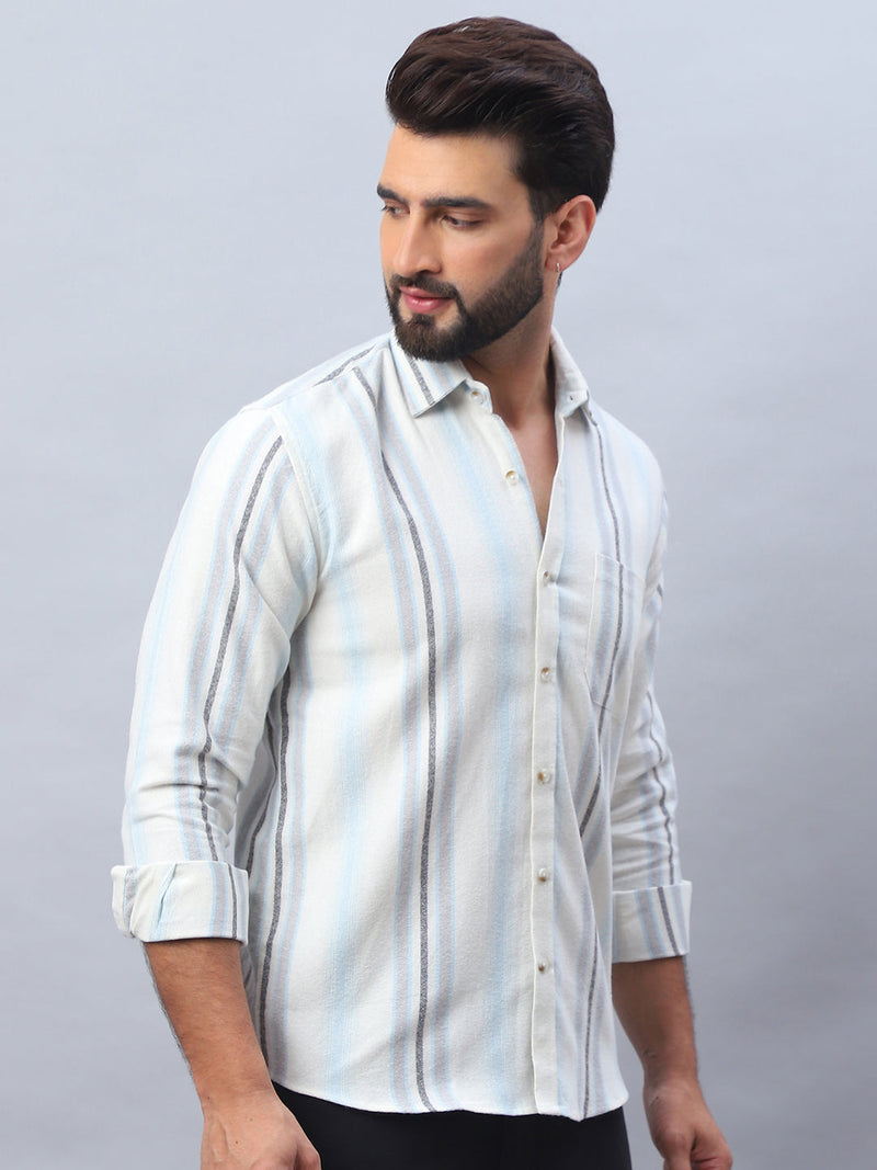 Striped Casual Shirt for Men