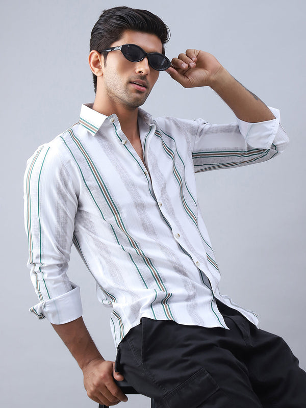 Striped Casual Shirt for Men