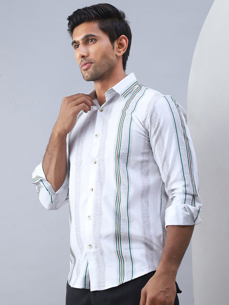 Striped Casual Shirt for Men