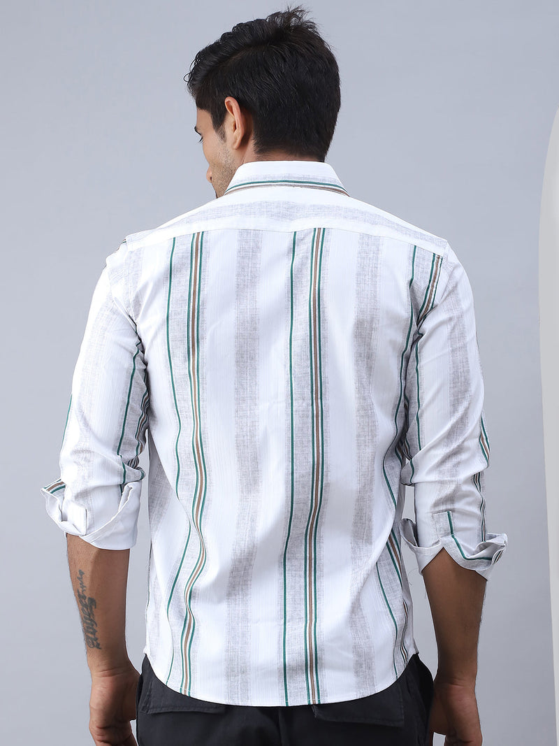 Striped Casual Shirt for Men