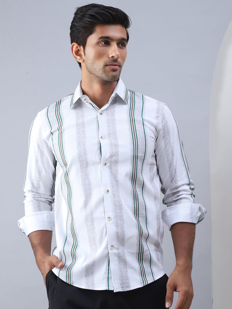 Striped Casual Shirt for Men