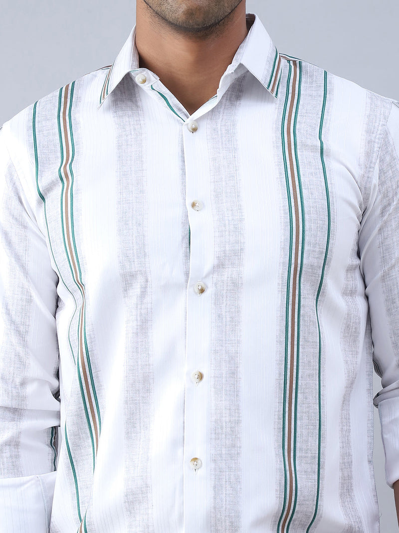 Striped Casual Shirt for Men