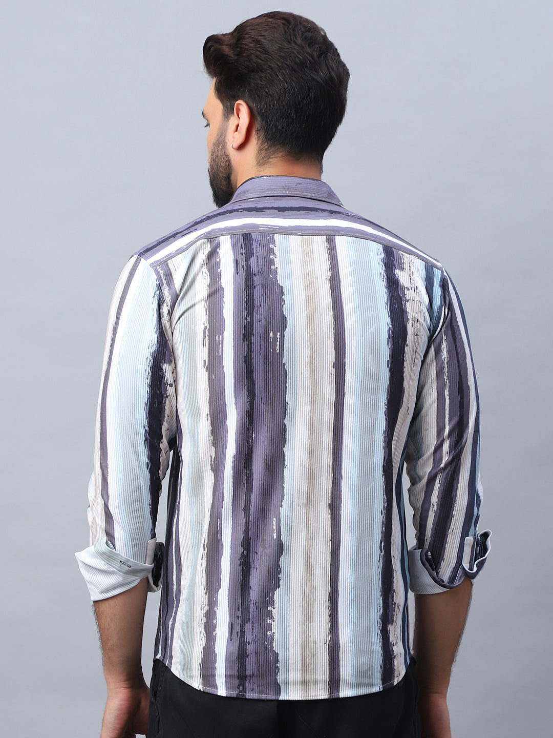 Striped corduroy Casual Shirt for Men