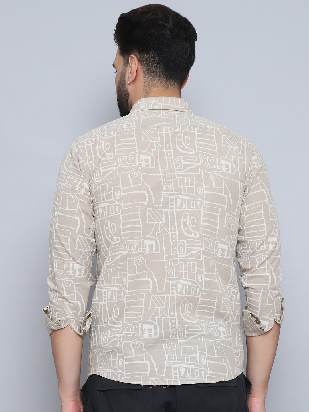 Men's Printed Casual Shirt