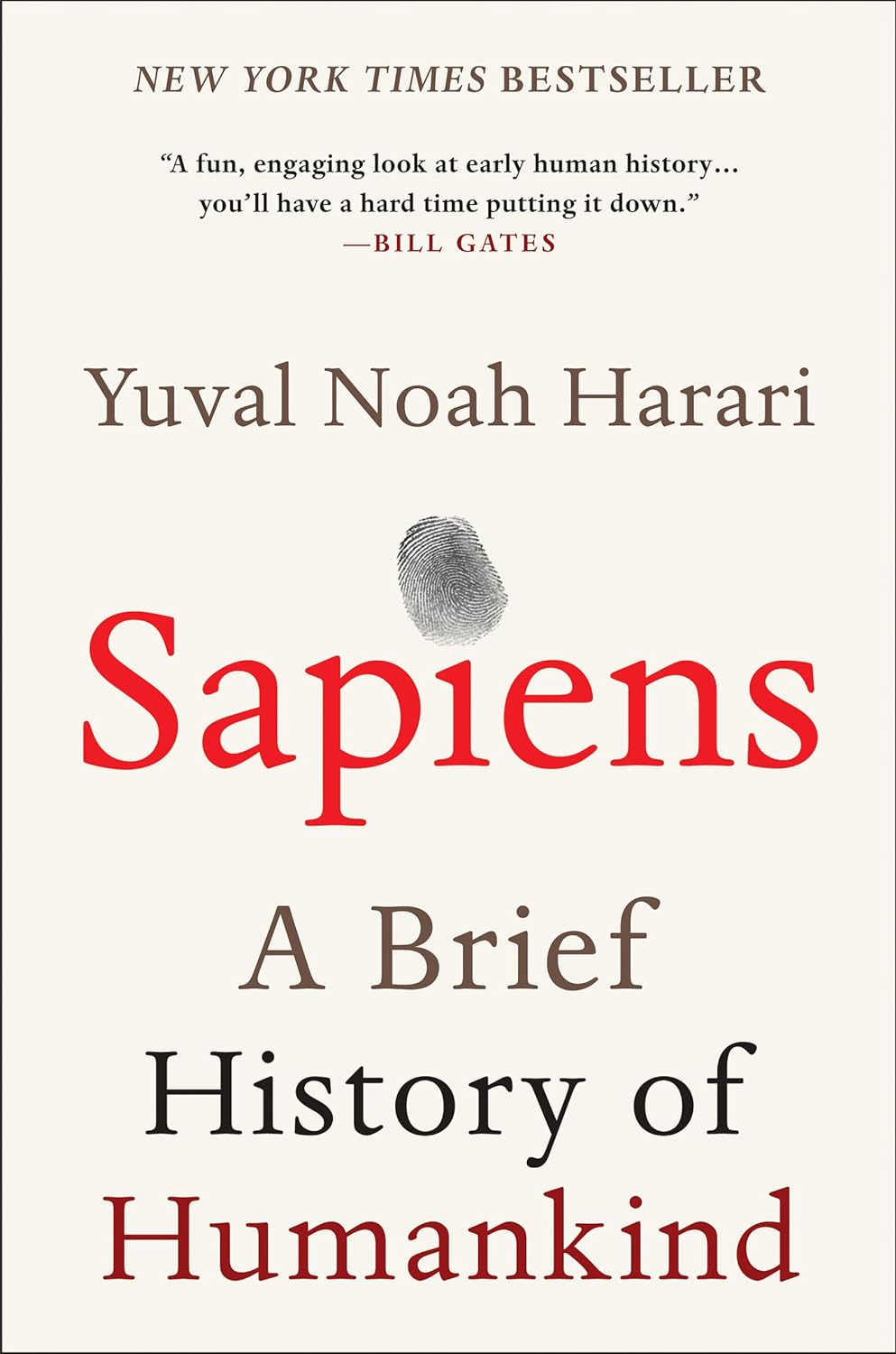 Sapiens A Brief History of Humankind by Yuval Noah Harari