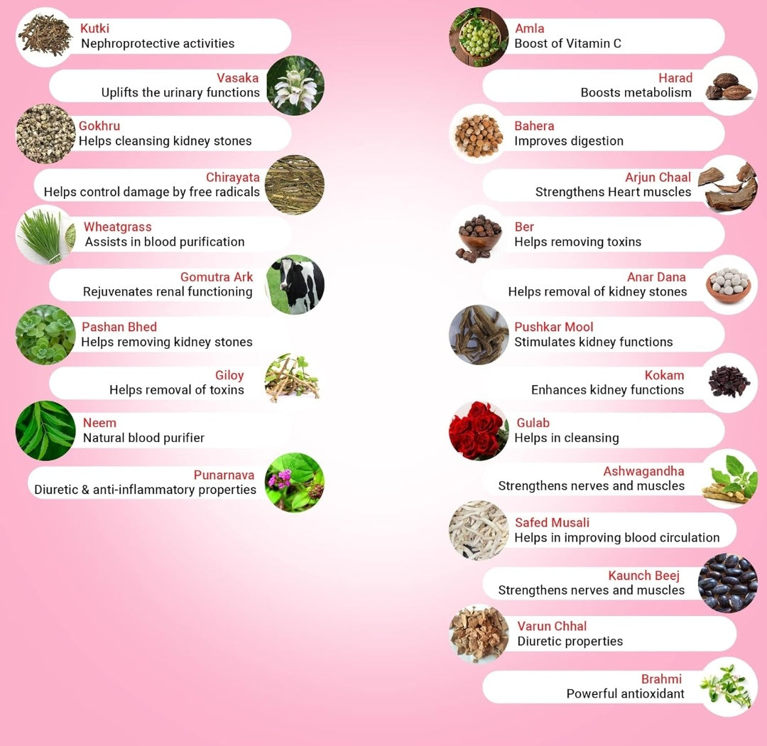 Krishna's Herbal & Ayurveda Kidney Relive Juice (500 ml)