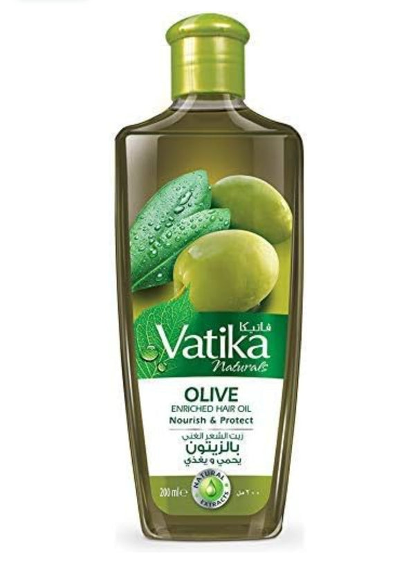 Vatika DABUR Imported Olive Enriched Hair Oil For Nourish & Protect Hair Oil 