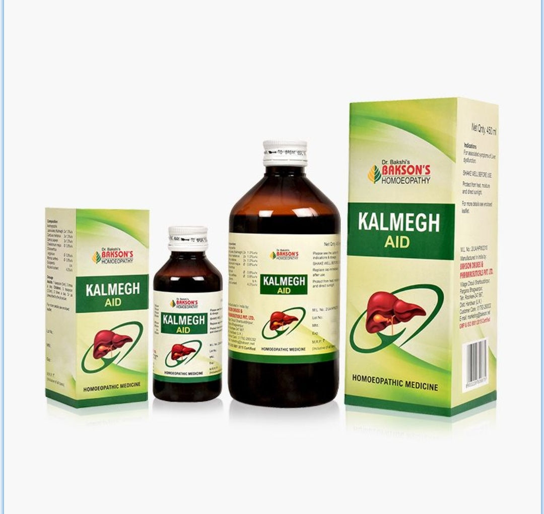 Bakson's Homeopathy Kalmegh Aid Syrup