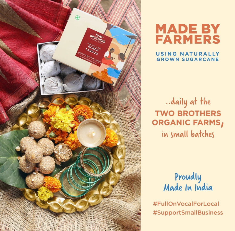 Two Brothers Organic Farms Gondh Laddoo