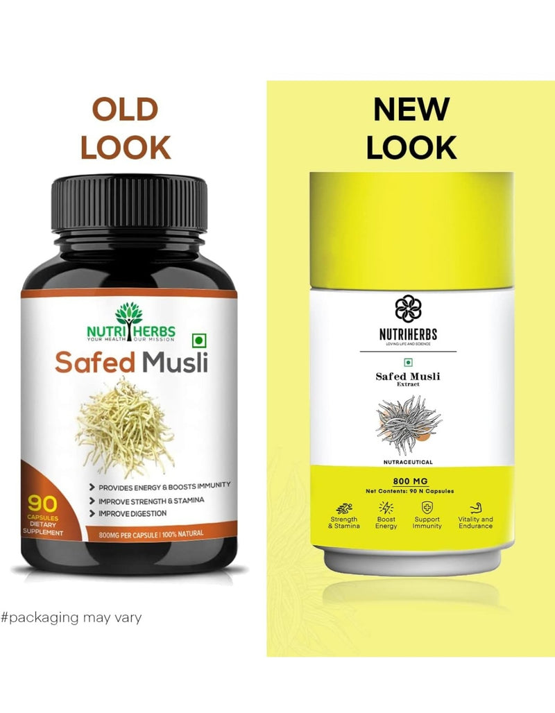 Nutriherbs Safed Musli Capsules