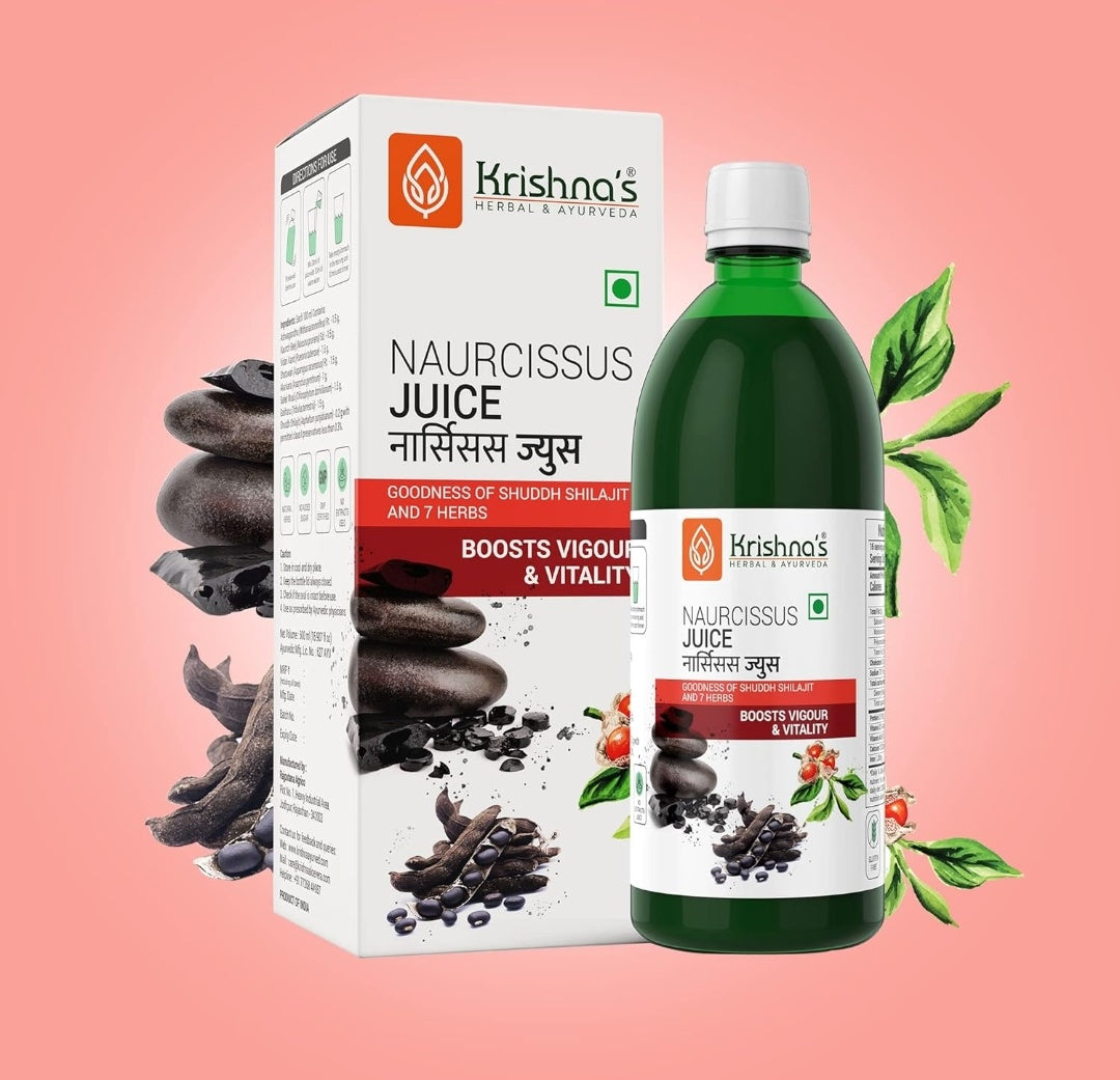 Krishna's Herbal & Ayurveda Naurcissus Tonic