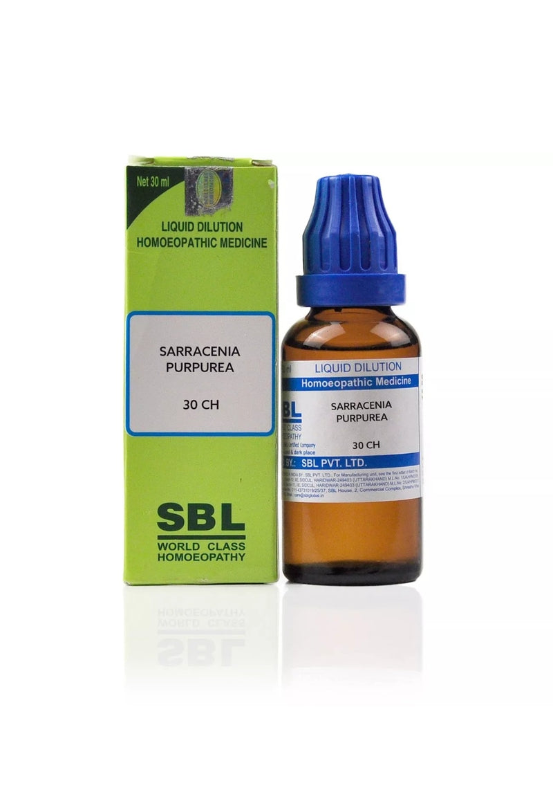 SBL Homeopathy Sarracenia Purpurea Dilution