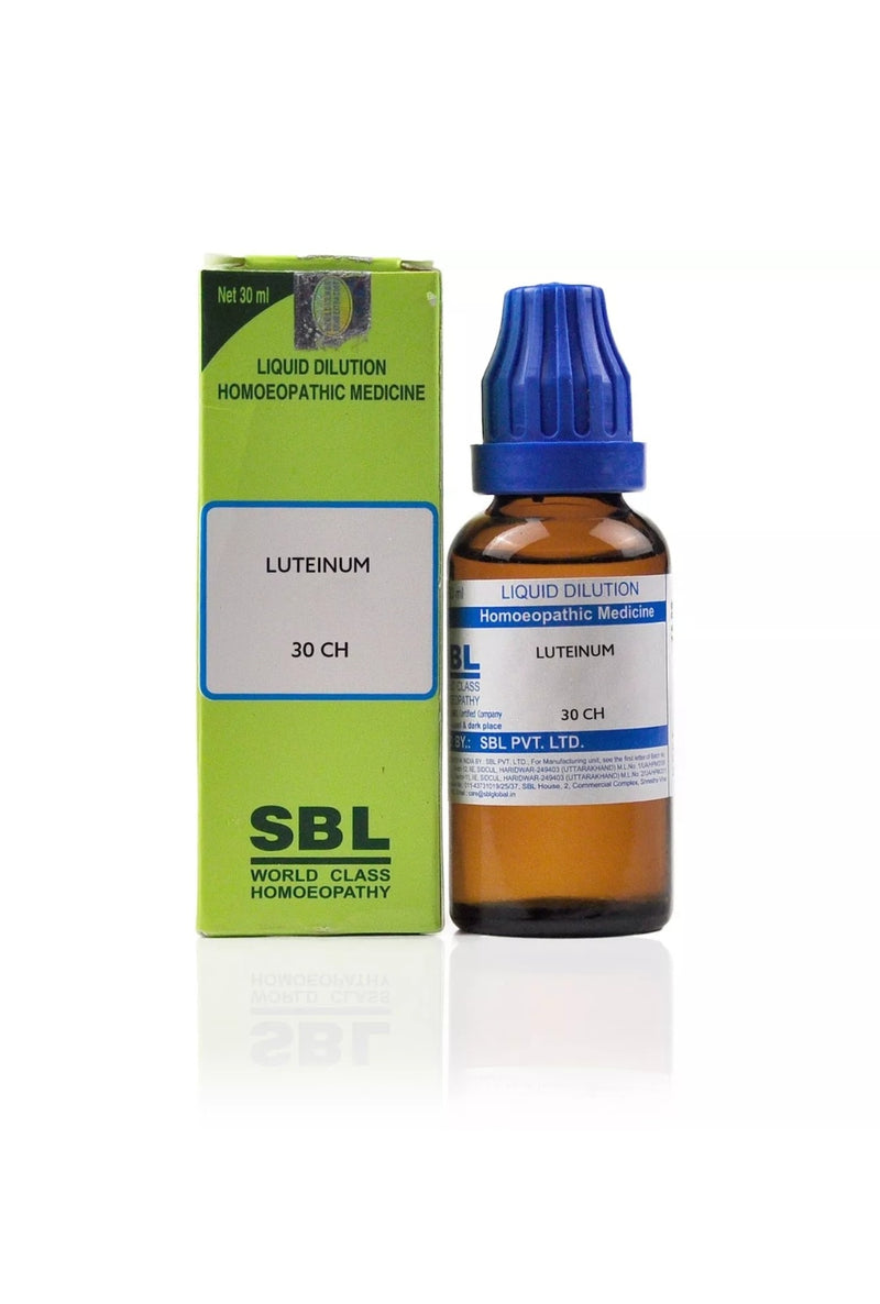 SBL Homeopathy Luteinum Dilution