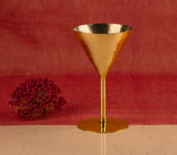 P-TAL Brass Cocktail Glass