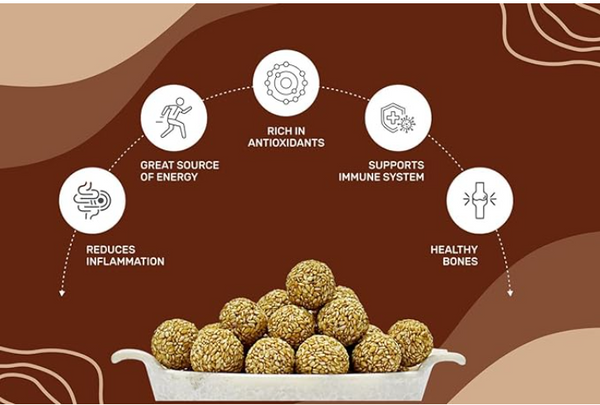 The Paratha Special Til Ladoo | Seasme Jaggery Laddu