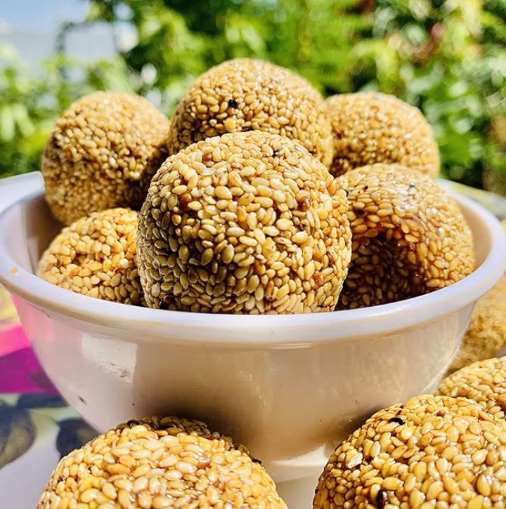 Seasme Jaggery Laddu