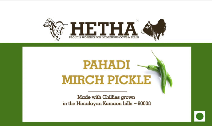 Hetha Mirch Achar/Himalayan Chilli Pickle