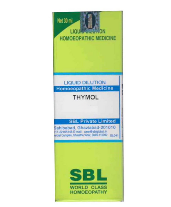 SBL Homeopathy Thymol Dilution