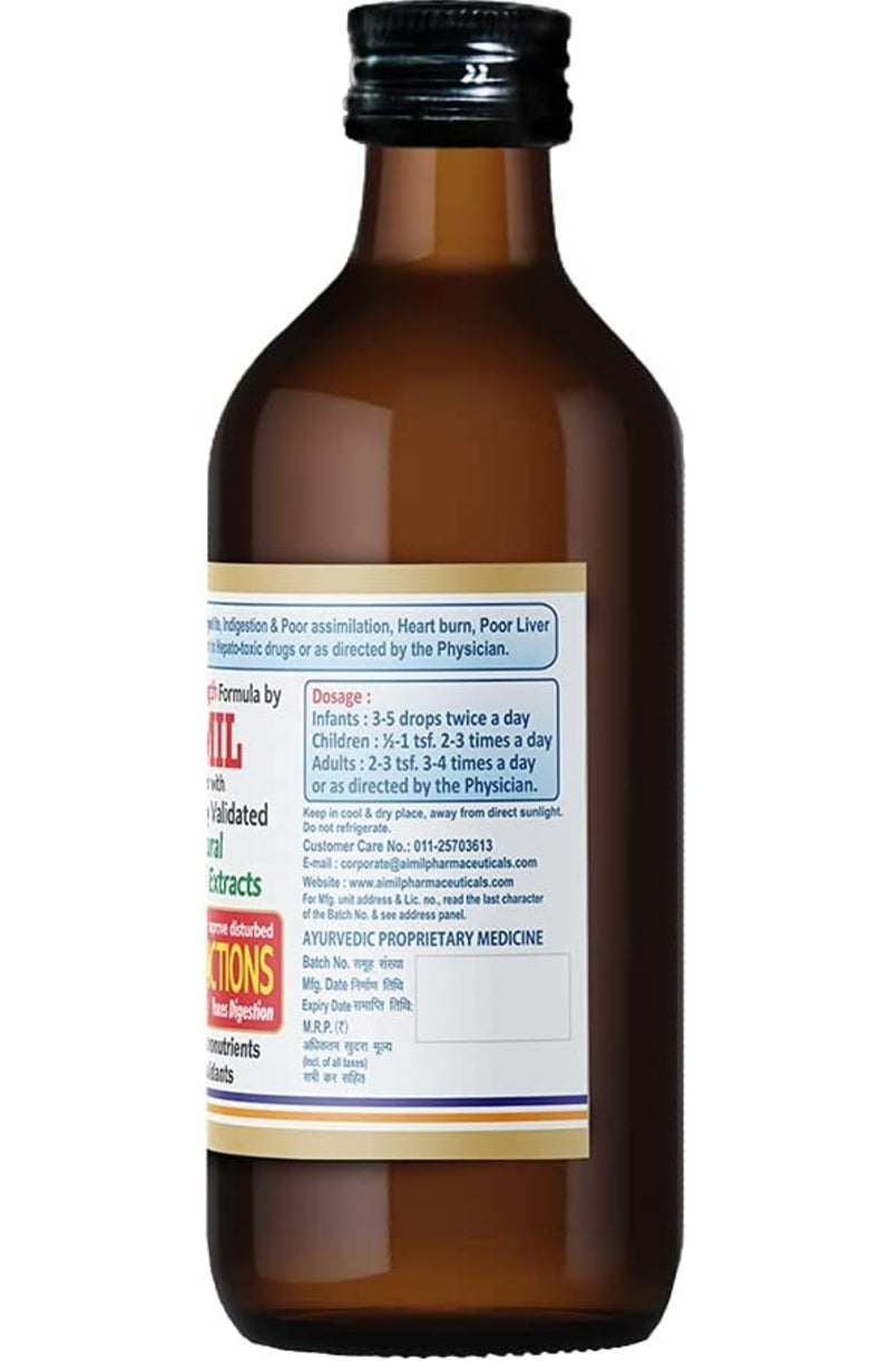 Aimil Ayurvedic Amlycure DS Syrup