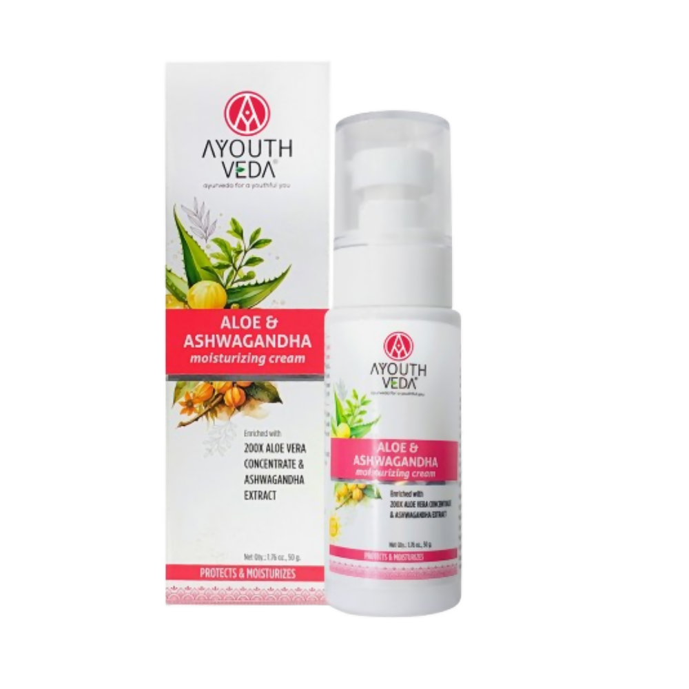 Ayouthveda Aloe & Ashwagandha Moisturizing Cream
