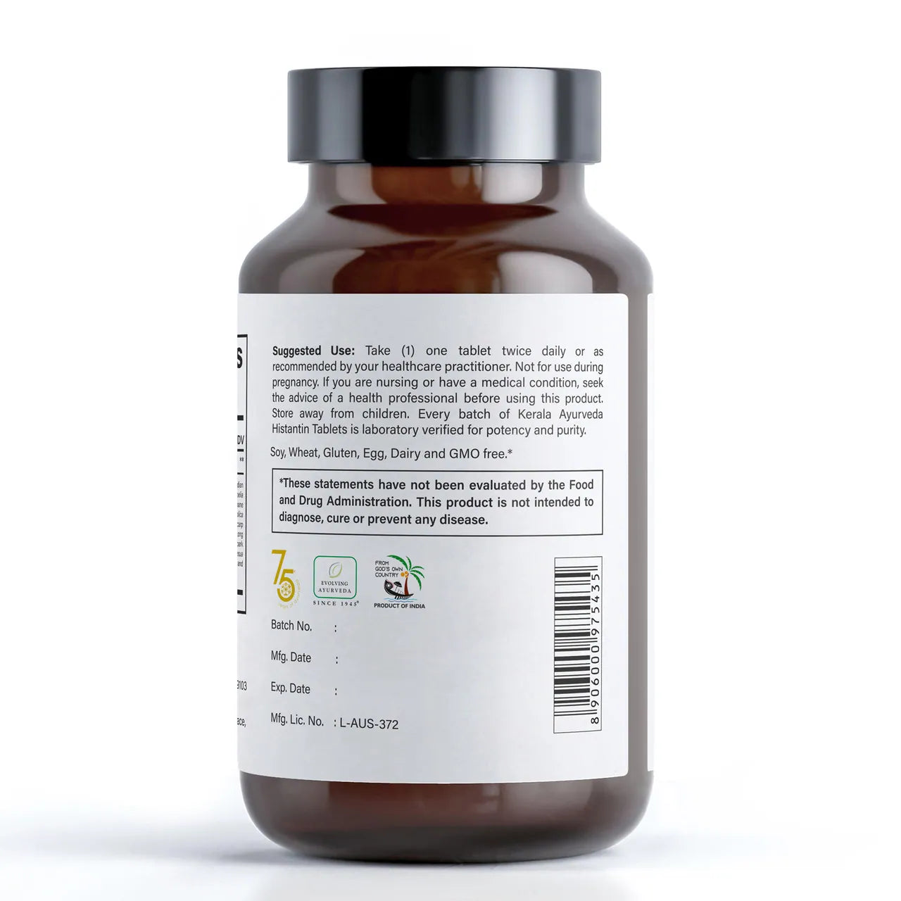 Kerala Ayurveda USA Seasonal Relief Tablets