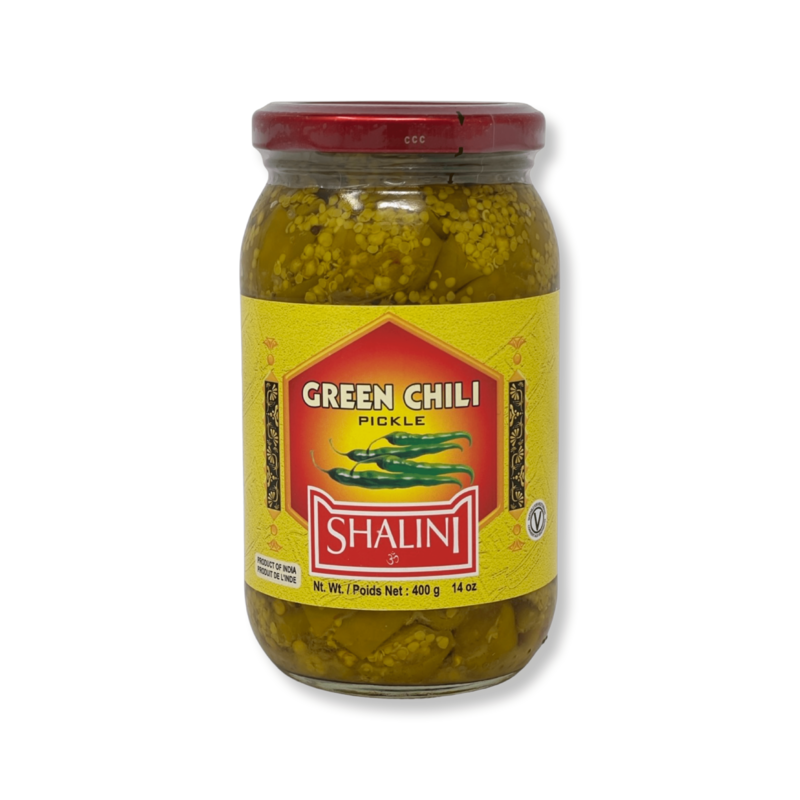 Shalini Green Chilli Pickle 400g
