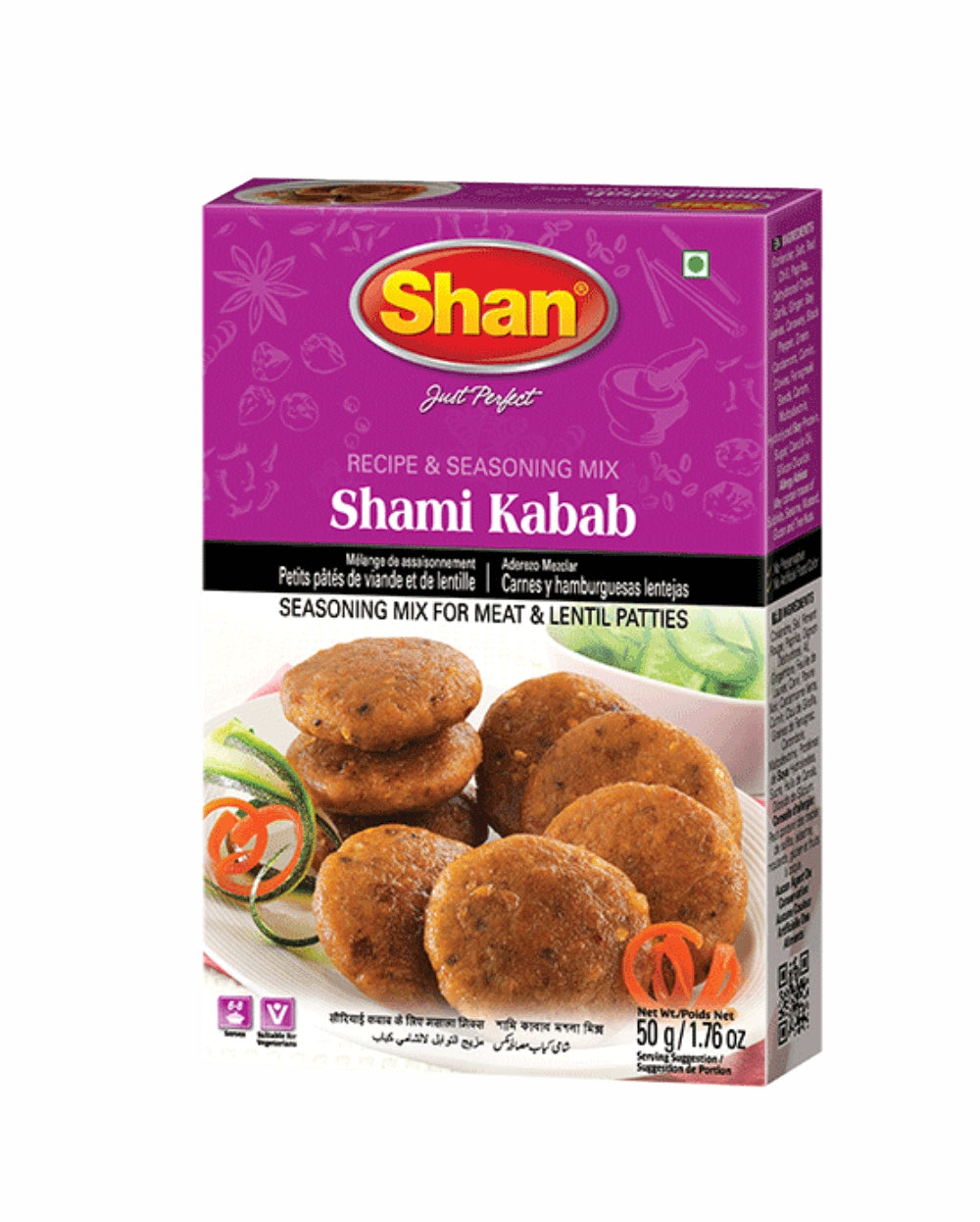 Shan Seasoning Mix Shami Kabab 50gm