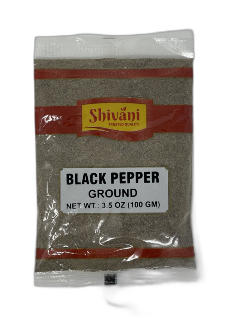 Shivani Black pepper ground 100g