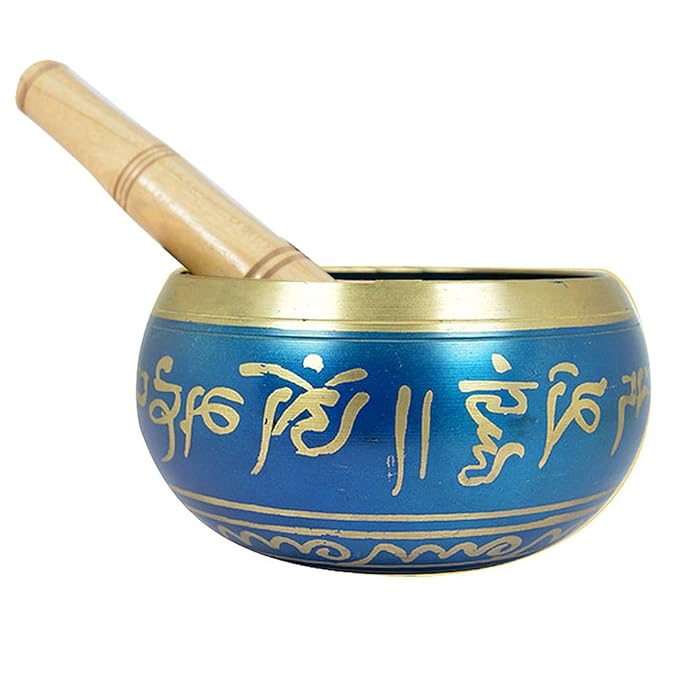 Singing Bowl | Tibetan Buddhist Prayer Instrument With Wooden Stick | Meditation Bowl