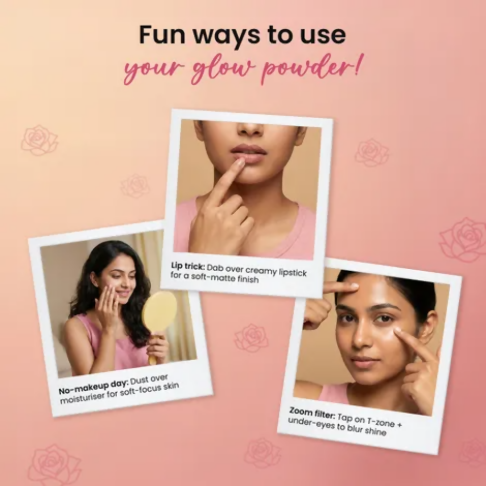 NY Bae Glow Face Powder with Rose & Honey