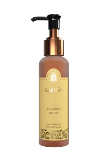Soultree Rejuvenating Body Oil - Brahmi, Manjistha & Mineral-Rich Sesame