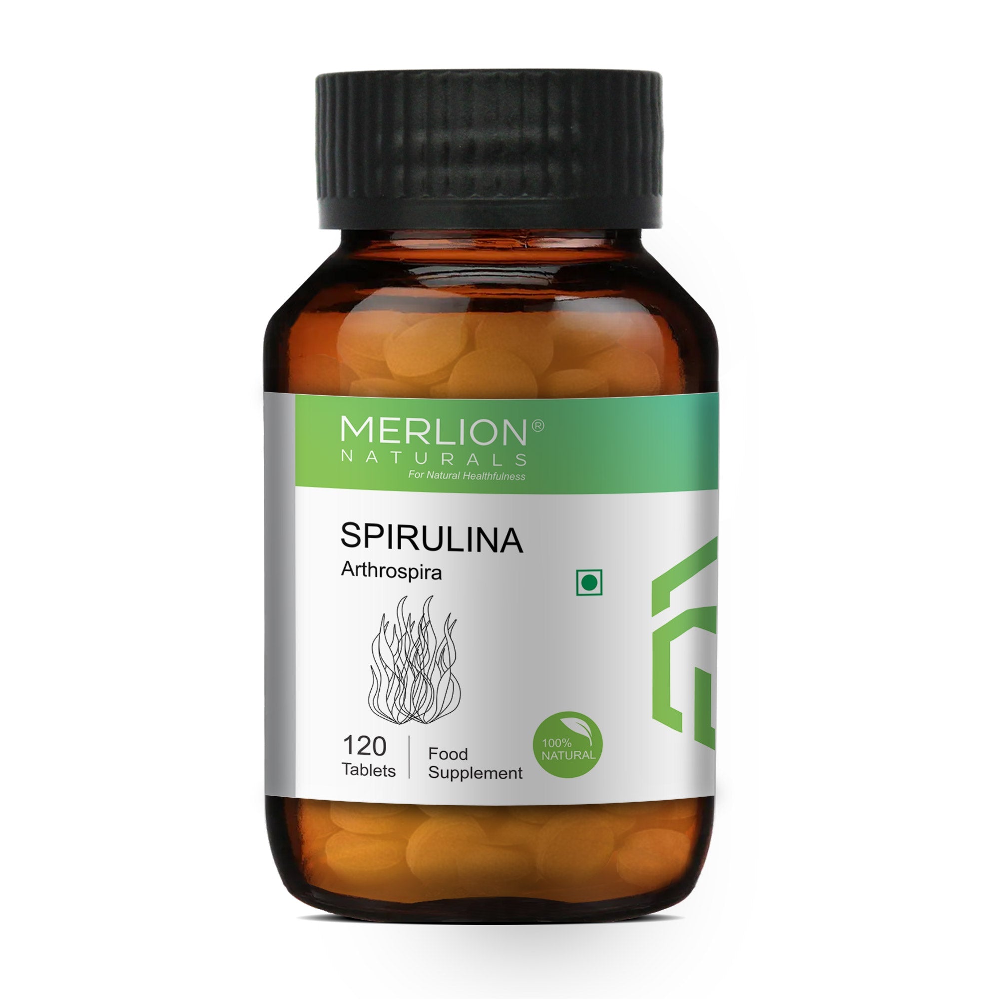 Merlion Naturals Spirulina 500mg Tablets