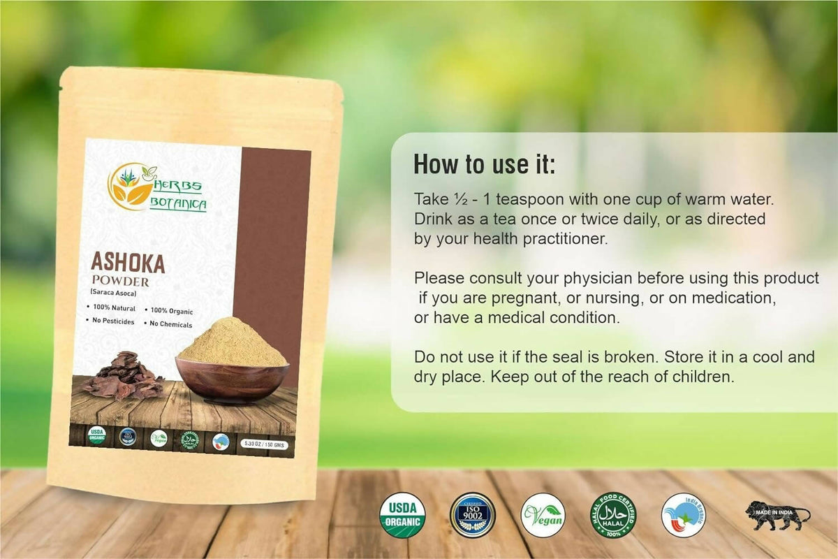 Herbs Botanica Ashoka Powder