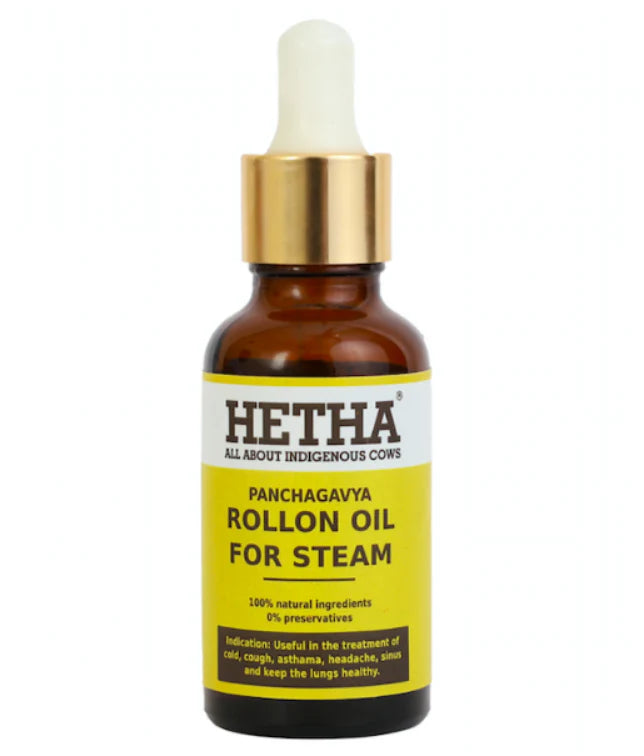 Hetha Panchgavya Rollon Oil for Steam